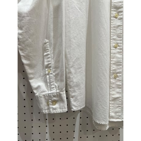 80-90’s Banana Republic L/S cotton shirts #WHT