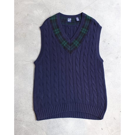 90’s GAP Cotton knit vest #3