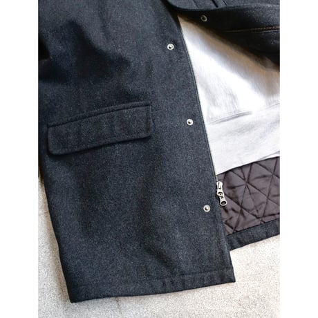 90’s ~ J.CREW Melton wool half coat