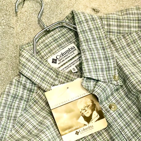 Columbia S/S Plaid shirts “Dead-stock”