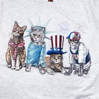PRINTS OF TRAILS CAT TEE #VCF35