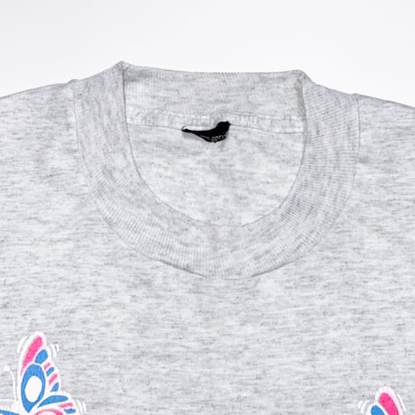 CAT BUTTERFLY ROSE TEE #VCF27