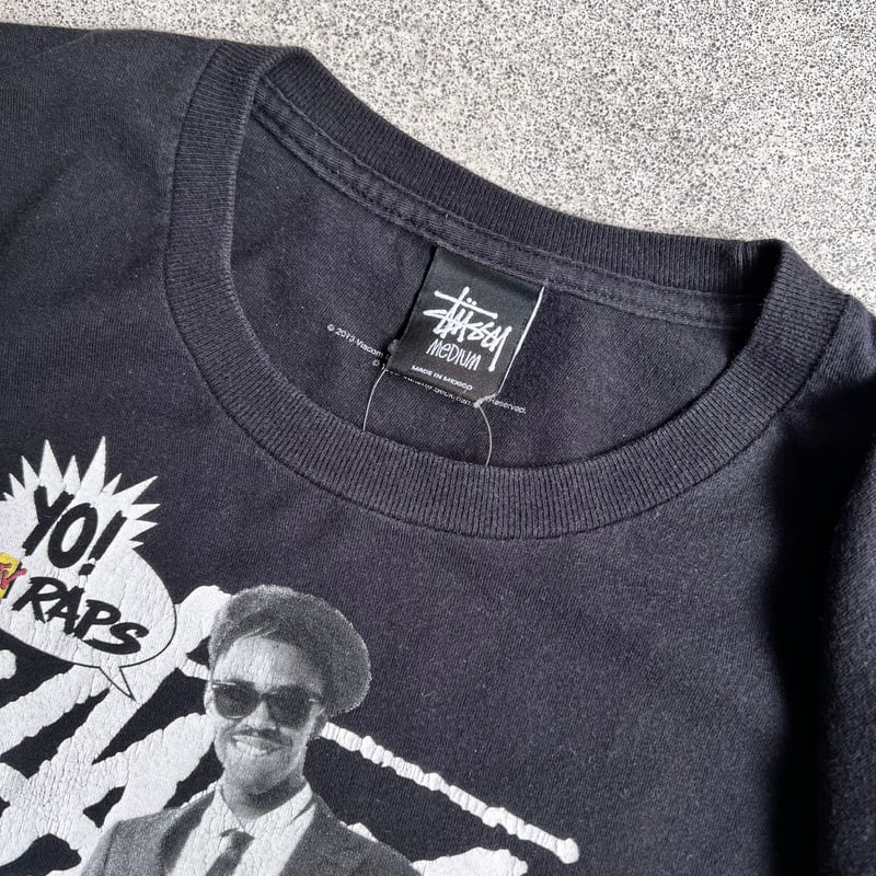 激レア STUSSY ステューシー スウェット YO MTV RAPS ブラック 激レア STUSSY ステューシー スウェット YO MTV RAPS ブラック