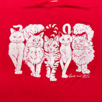 LINDA LORI Heads and Tails CAT TEE #VCF41