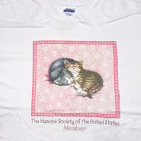 The Human Society of the United States CAT TEE #VCF11