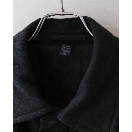 90’s ~ J.CREW Melton wool half coat