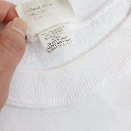 90’s SESSIONS Crewneck Sweatshirt “White ”
