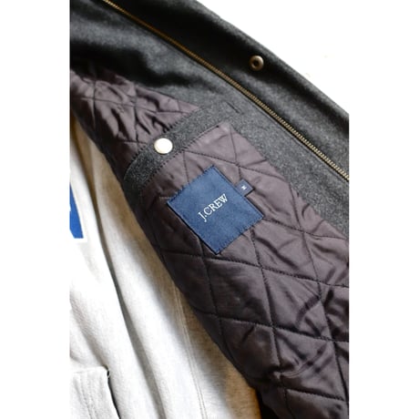 90’s ~ J.CREW Melton wool half coat