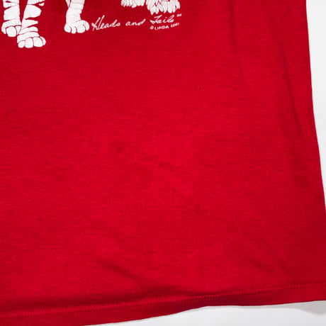 LINDA LORI Heads and Tails CAT TEE #VCF41