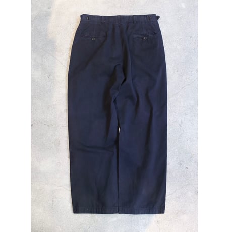 STONE ISLAND cotton no tuck pants