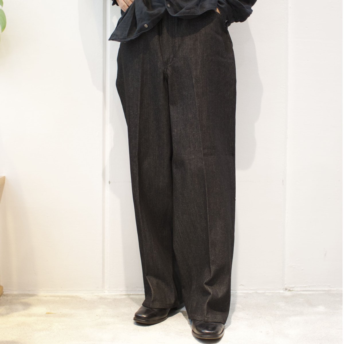 Ben Davis Gorilla cut denim pants [Black] | CIR