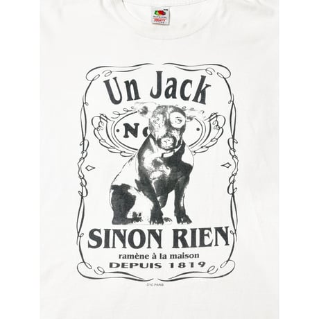 Un Jack SINON RIEN DOG TEE #10