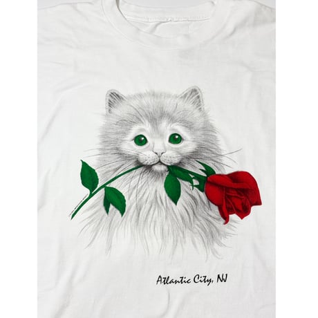 CAT&ROSE CAT TEE #10