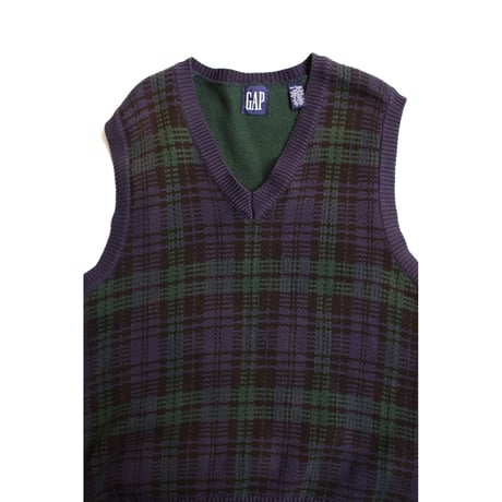 90’s GAP Cotton knit vest #1