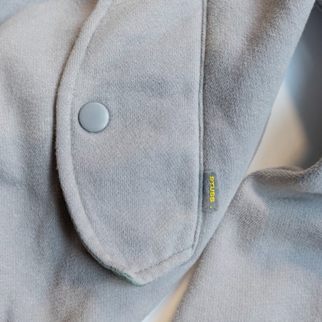 00's STUSSY SWEAT MA-1 JACKET