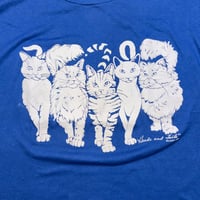 LINDA LORI Heads and Tails CAT TEE #VCF42