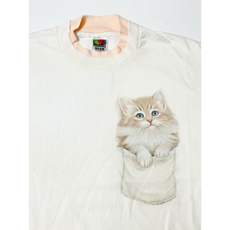 BOB HARRISON POCKET CAT TEE #21