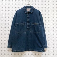 M A C NYC TECHNO DENIM PULLOVER SHIRTS JKT