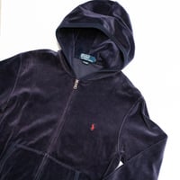 Polo by Ralph Lauren VELOUR ZIP UP HOODIE
