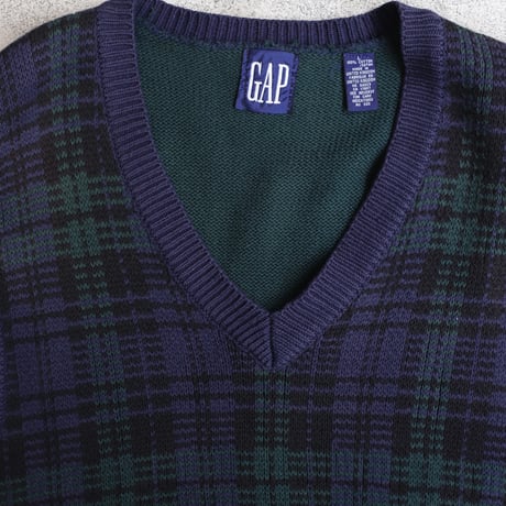 90’s GAP Cotton knit vest #1