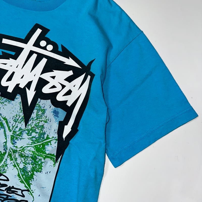 stussy クッション　ブルー　未使用 img60085639.jpg