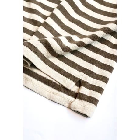 90’s J.CREW Cotton linen border sweater