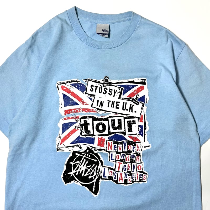 Stussy UK Tour ステューシー　ヴィンテージ　サイズＳ　美品 stussy 