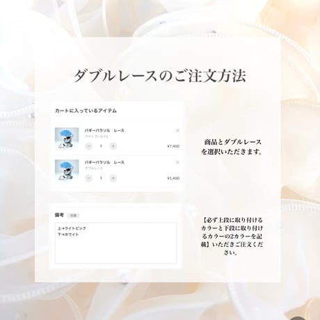 バギーパラソル　レース