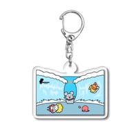 海開きウォンちゅう　アクリルキーホルダー