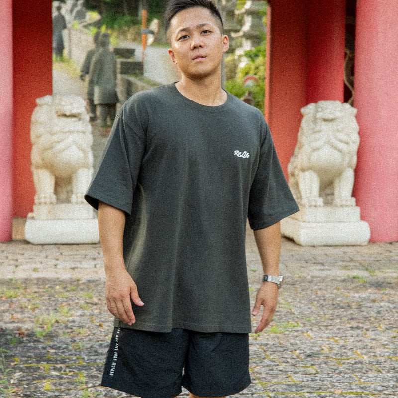 Tomaru Rie 未使用★FITH 02 ビッグシルエット セール】HEAVY WEIGHT 6.2oz ANGEL LOGO TEE 半袖 Tシャツ 夏服