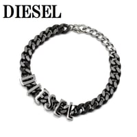 ディーゼル DIESEL DX1486060 ブレスレット アクセサリー 腕輪 おしゃれ メンズ ガンメタル シルバー
