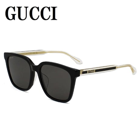 グッチ GUCCI GG1121SA 001 サングラス アジアンフィット 眼鏡 UVカット 紫外線カット メンズ レディース グレー ブラック
