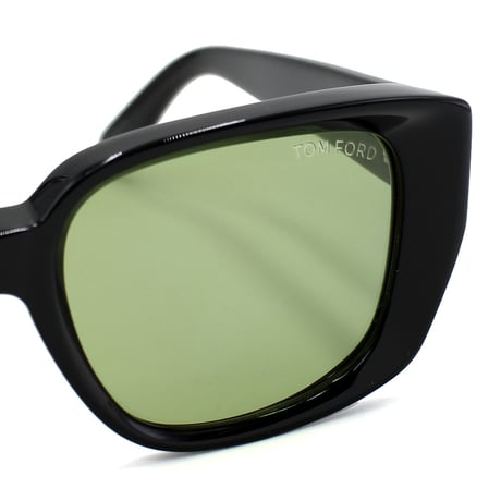 【訳あり】トムフォード TOM FORD TF0492 01N 52 サングラス グローバルフィット メガネ 眼鏡 UVカット メンズ レディース グリーン ブラック