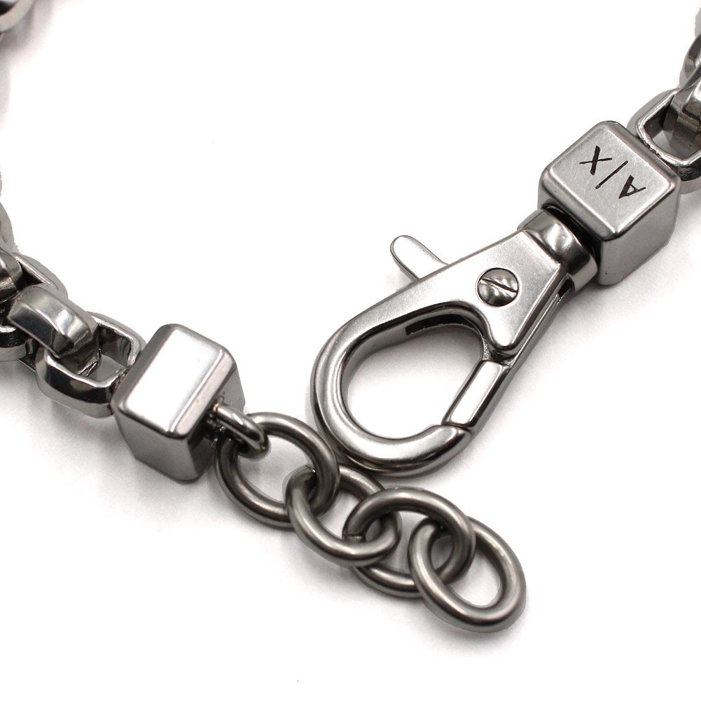 アルマーニエクスチェンジ ARMANI AXG0045040 ブレスレット Armani Exchange Stainless Steel Chain Bracelet - AXG0045040