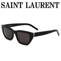 サンローラン SAINT LAURENT SLM127F 001 サングラス アジアンフィット UVカット 紫外線カット メンズ レディース ブラック