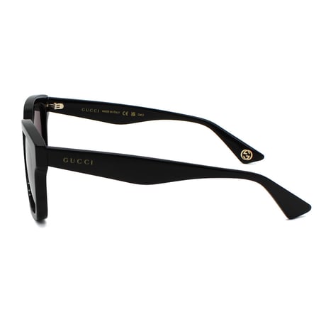 グッチ GUCCI GG1639SA 001 サングラス アジアンフィット 眼鏡 UVカット 紫外線カット メンズ レディース グレー ブラック