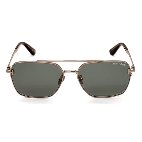 トムフォード TOM FORD TF1291K 28A 60 サングラス アジアンフィット メガネ 眼鏡 UVカット 紫外線カット メンズ レディース ローズゴールド ブラウン
