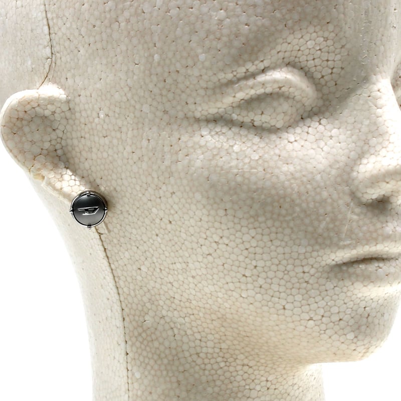 DIESEL ピアス DX1495040 シングルピアス シルバー ディーゼル DIESEL DX1495040 ピアス スタッド シングル 片耳