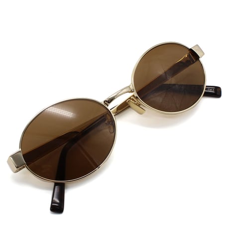 サンローラン SAINT LAURENT SL692 004  サングラス ノーズパット UVカット 紫外線カット メンズ レディースブラウン ゴールド ハバナ