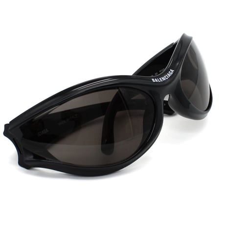 バレンシアガ BALENCIAGA BB0317S 001 サングラス グローバルフィット UVカット 紫外線カット メンズ レディース グレー ブラック