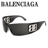 バレンシアガ BALENCIAGA BB0359S 001 サングラス アジアンフィット UVカット 紫外線カット メンズ レディース グレー