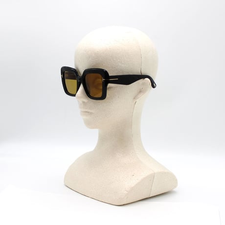 トムフォード TOM FORD TF1157F 01E 52 サングラス アジアンフィット メガネ 眼鏡 UVカット 紫外線カット メンズ レディース イエロー ブラック