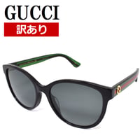 【訳あり】グッチ GUCCI GG0703SK 002 B サングラス アジアンフィット 眼鏡 UVカット メンズ レディース グレー ブラック