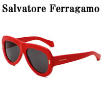 サルヴァトーレ フェラガモ Salvatore Ferragamo SF2029SE 600 サングラス グローバルフィット メガネ 眼鏡 UVカット 紫外線カット レディース グレー レッド