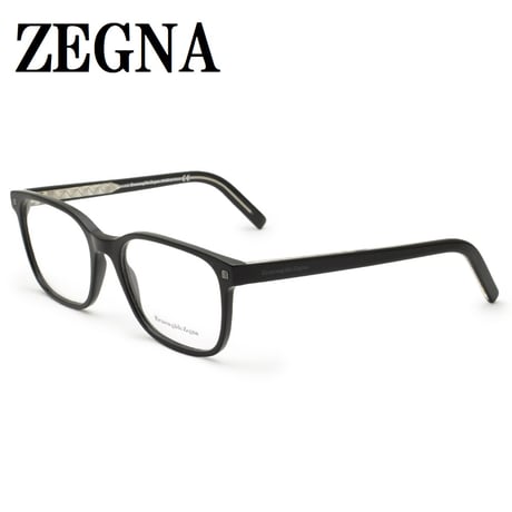 ゼニア ZEGNA EZ5203 001 56 Ermenegildo Zegna 眼鏡 メガネ フレーム アイウェア グローバルモデル メンズ ブラック シルバー