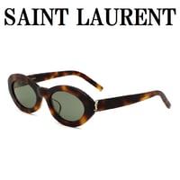 サンローラン SAINT LAURENT SLM136F 002 サングラス アジアンフィット UVカット 紫外線カット メンズ レディース グリーン ハバナ
