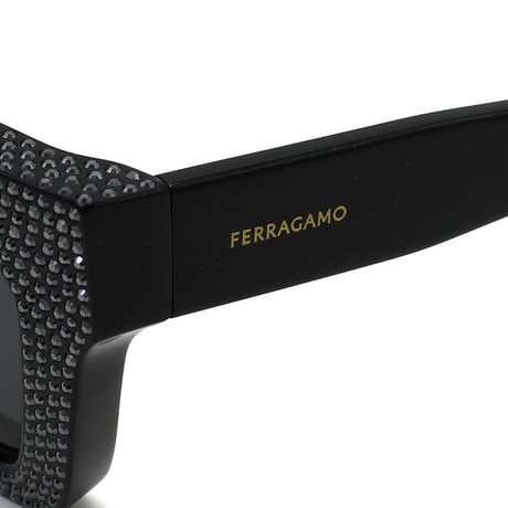サルヴァトーレ フェラガモ Salvatore Ferragamo SF2045SR 001 サングラス グローバルフィット メガネ 眼鏡 UVカット 紫外線カット レディース グレー ブラック
