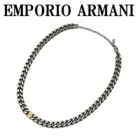 エンポリオ アルマーニ EMPORIO ARMANI EGS3187040 ネックレス ペンダント チェーン アクセサリー おしゃれ メンズ シルバー