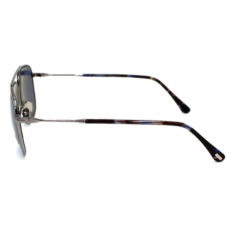 トムフォード TOM FORD TF0815 14V 58 サングラス ノーズパット メガネ 眼鏡 UVカット 紫外線カット メンズ レディース ブルー シルバー