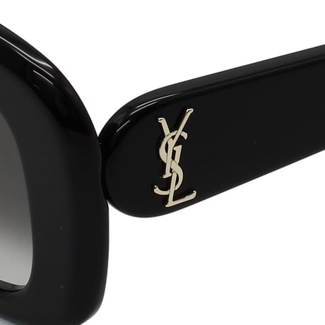 サンローラン SAINT LAURENT SLM130F 002 サングラス アジアンフィット UVカット 紫外線カット メンズ レディース グレー ブラック